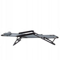 Sezlong pliabil SERSIMO GC13, Relax Zero Gravity, 80x60x153cm, Gri