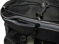 Geanta portbagaj bicicleta dubla, 8 buzunare laterale, 39x34x43cm, negru cu elemente reflectorizante gri, protectie impermeabila