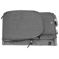 Rucsac transport animale talie mica-medie, maxim 12 kg, buzunare laterale, 39x28x27 cm, gri