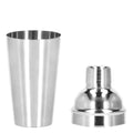 Set Cocktail Shaker Kit pentru barmani 550ml, KI24, suport bambus, 11 piese