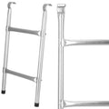 Scara universala din otel pentru trambuline, 2 trepte, 62cm
