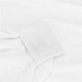 Set 4 huse pentru scaune de evenimente, marime universala, poliester si spandex, alb