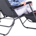 Sezlong pliabil SERSIMO GC13, Relax Zero Gravity, 80x60x153cm, Gri