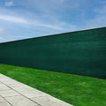 Plasa umbrire si intimitate pentru gard, 1.7m latime, 10m lungime, 185g densitate, verde