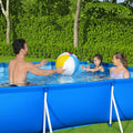 Piscina cadru metalic Bestway 56411 Steel Pro Frame, 300x201x66 cm, 3.300 litri, cu pompa de filtrare