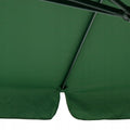 Umbrela terasa gradina, cu manivela, diametru 400cm, Verde