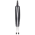 Cos de rufe cu 3 compartimente, cadru aluminiu, 60x40x68cm, 146 litri