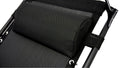 Sezlong pliabil cu parasolar SERSIMO, 85x77x150cm, Negru