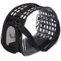 Geanta pentru transport animale de companie pisica sau catel, M, 42x26x32 cm, transparent