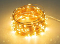 Ghirlanda luminoasa liniara 100 LED-uri, 1.5m, incarcare solara