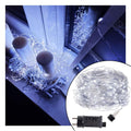 (DL) Instalatie lumina decorativa cu 300 LED-uri, telecomanda, 30m, iluminare alba