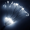 (DL) Instalatie lumina decorativa STAR cu 100 LED-uri, diametru 40cm, telecomanda, iluminare alba