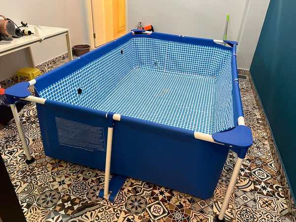 Piscina cadru metalic Intex, 260x160x65 cm, 2.300 litri