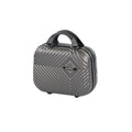 Leziter TraveLux Pro trusă de toaletă cu capac rigid, 23x30x14 cm, gri