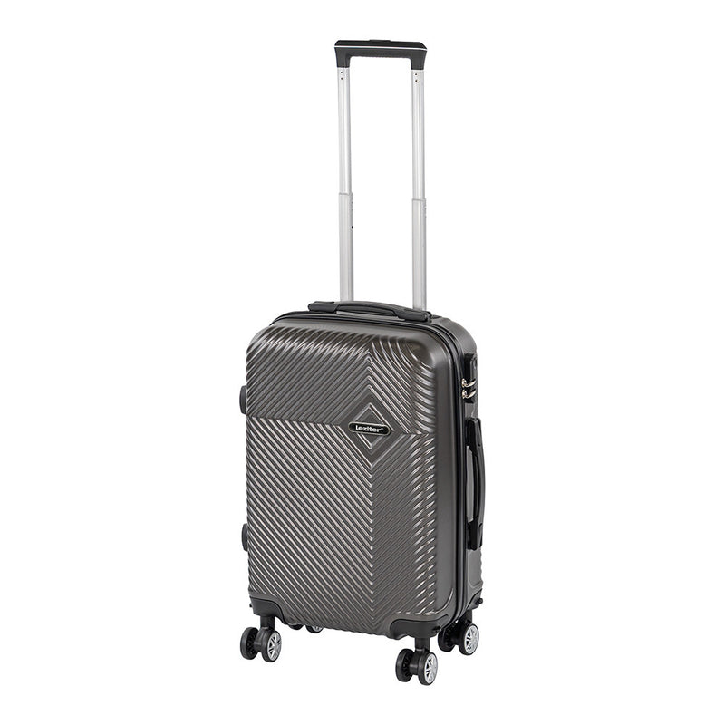 Leziter Valiză de cabină TraveLux Pro cu carcasă rigidă și roată detașabilă, 50x40x20 cm, gri