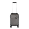 Leziter Valiză de cabină TraveLux Pro cu carcasă rigidă și roată detașabilă, 50x40x20 cm, gri