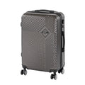Leziter Valiză TraveLux Pro de dimensiuni medii, cu carcasă rigidă, 68x45x25 cm, gri