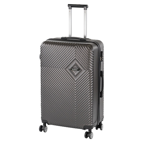 Leziter Valiză mare TraveLux Pro cu carcasă rigidă, 76x50x29 cm, gri