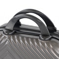 Leziter TraveLux Pro trusă de toaletă cu capac rigid, 23x30x14 cm, albastru lagună