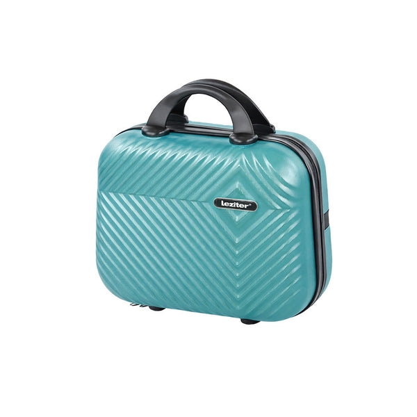 Leziter Valiză de mână TraveLux Pro cu carcasă rigidă, 28x36x16 cm, albastru lagună