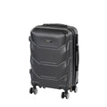 Leziter TraveLux Max – bagaj de mână cu carcasă rigidă și roți detașabile, 40x30x20 cm, negru