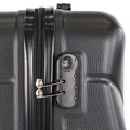 Leziter Valiză TraveLux Max de dimensiuni medii, cu carcasă rigidă, 68x45x25 cm, negru