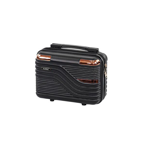 Leziter TraveLux Urban – trusă de călătorie cu capac rigid, 23x30x14 cm, negru