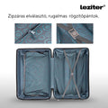 Leziter TraveLux Urban – bagaj de mână cu carcasă rigidă și roți detașabile, 40x29x19 cm, negru