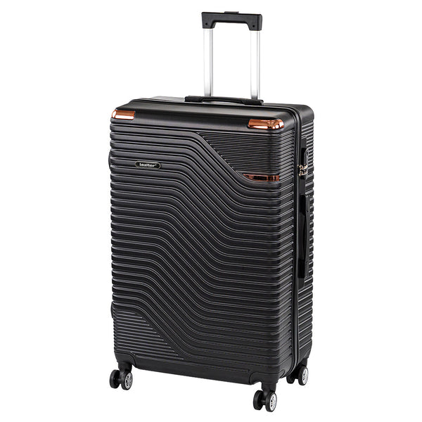 Leziter Valiză mare TraveLux Urban cu carcasă rigidă, 76x50x29 cm, negru