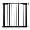 Poarta de siguranta Safety Gate pentru scari, ajustabila 110-117 cm, din otel, neagra