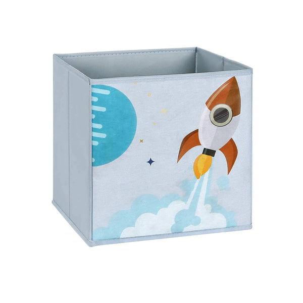 SONGMICS Organizator de jucarii si carti pentru copii, multifunctional cu 2 cutii de depozitare, 93x30x100cm, alb