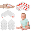 Set 10 protectii colturi pentru siguranta copii, 60x35mm, spuma EPE, gri