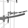 Uscator vertical pentru rufe, mobil si pliabil, cu doua umerase, 75x57x170cm, sarcina 20kg