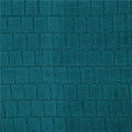 Patura pufoasa pentru 2 persoane, 2 fete, model in relief, 160x200cm, verde marin