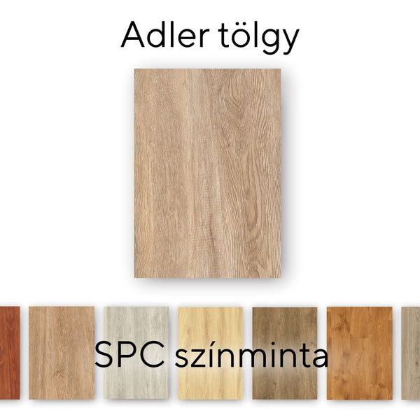 Leziter Leziter Adler stejar vinil SPC parchet eșantion / eșantion