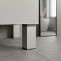 Leziter Uni mobilier picior argint