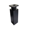 Leziter Picior de mobilier Uni 150 mm negru