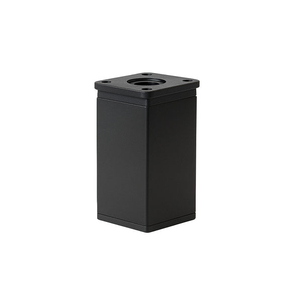 Leziter Picior de mobilier Uni 60 mm negru