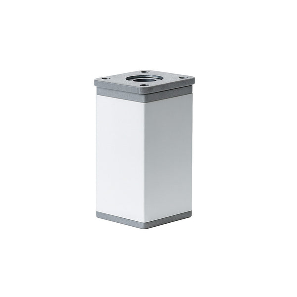 Leziter Picior de mobilier Uni 60 mm argintiu