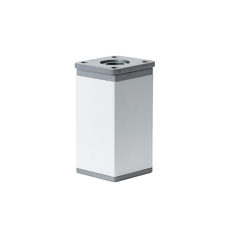 Leziter Picior de mobilier Uni 60 mm argintiu