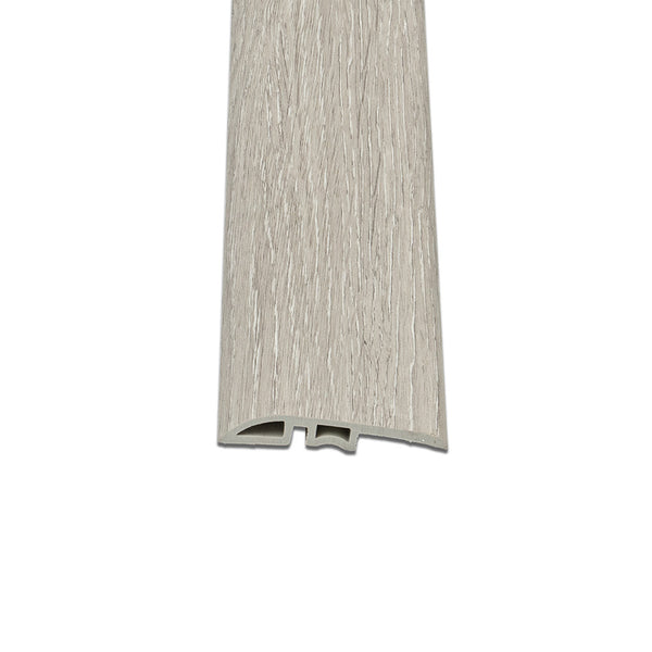 Leziter Bandă de nivelare a podelei din vinil SPC, stejar arctic, 2400x45x8 mm