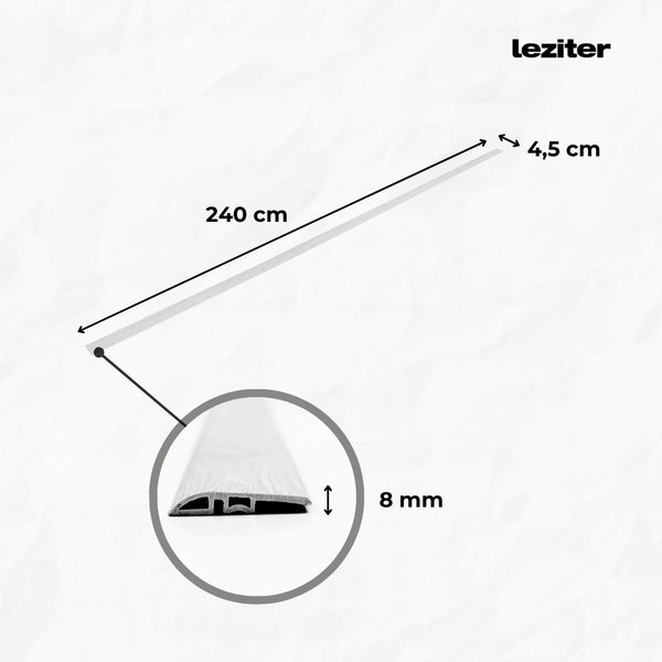 Leziter Nivelare pardoseli din vinil SPC stejar Atakama 2400x45x8 mm