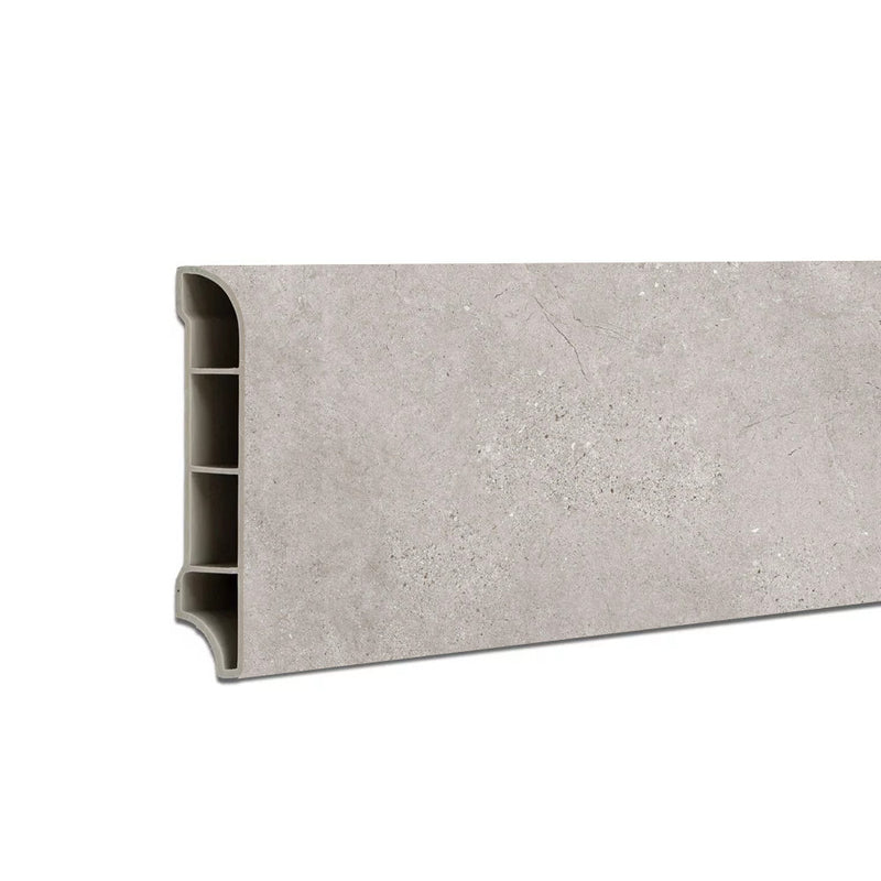 Leziter Vinil SPC margine de podea Aurora mată calcar 2400x60x12 mm