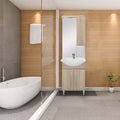 Leziter Set mobilier baie Bianca Plus 55, stejar sonoma, deschidere pe dreapta