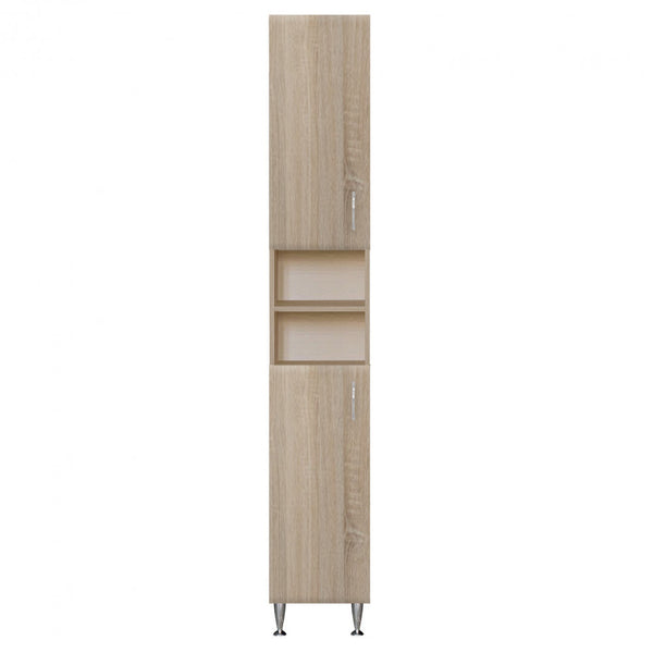 Leziter Dulap baie Bianca Plus 30 cu 2 usi, deschis, stejar sonoma, universal
