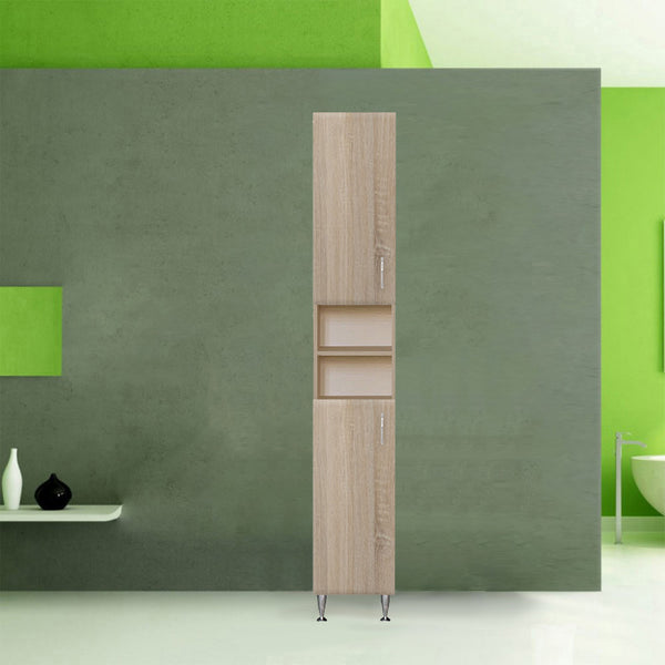 Leziter Dulap baie Bianca Plus 30 cu 2 usi, deschis, stejar sonoma, universal