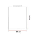Leziter Set mobilier baie Bianca Prime 55, alb lucios