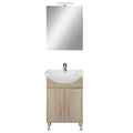Leziter Set mobilier baie Bianca Prime 55, stejar sonoma