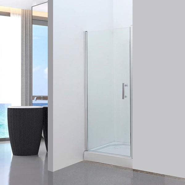 Leziter Solo New 80x195 cm ușă de duș cu sticlă securizată de 6 mm