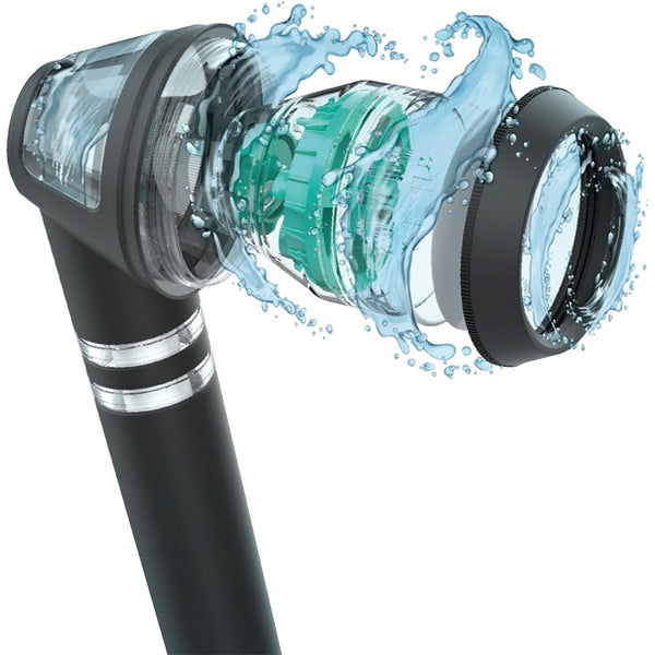 Poseion POSEION BT100 Cap de duș revitalizant coreean premium cu filtru de apă, tehnologie magnetică-ionizantă, gri